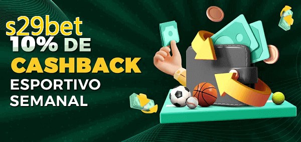 10% de bônus de cashback na s29bet